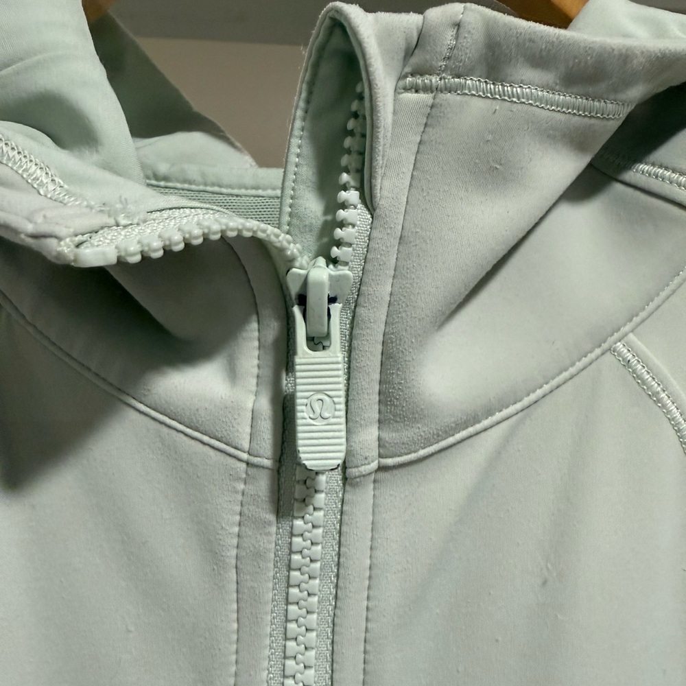 lululemon athletica Light Mint Full-Zip Hoodie - Picture 1 of 7